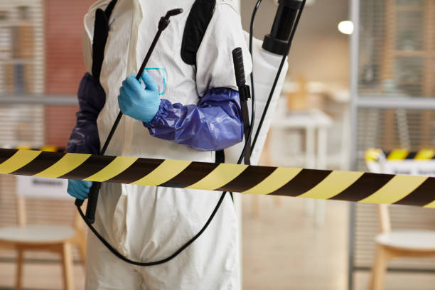 Professional Blood Cleanup technician working in Berkeley Heights, NJ
